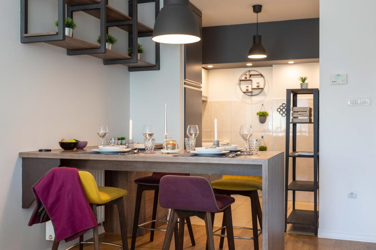 Spacious Apartment In Radnicka Business Zone - Free Parking 자그레브 외부 사진
